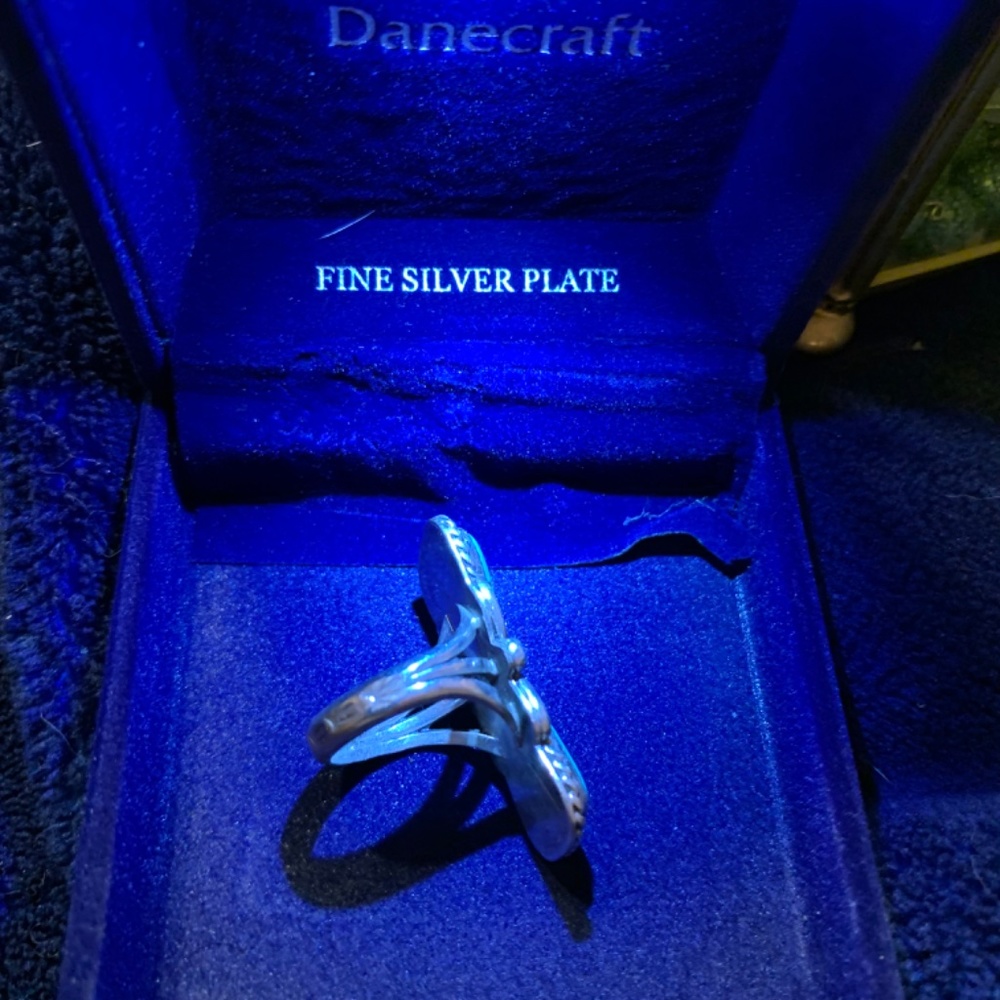 Turquoise silver ring - Picture 2 of 2